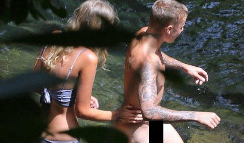 ¡OMG! Justin Bieber también se pasea desnudo [FOTOS]