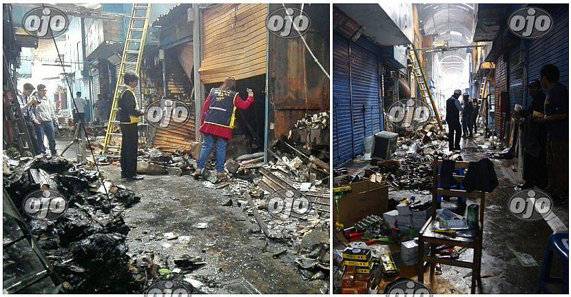 Incendio en Mesa Redonda: galería "La Cochera" quedó completamente en cenizas (VIDEO)