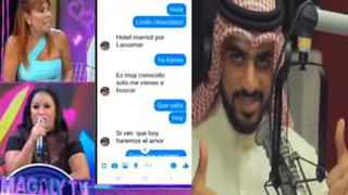 Yaqoob Mubarak a Paloma de la Guaracha: “hoy haremos el amor” | VIDEO