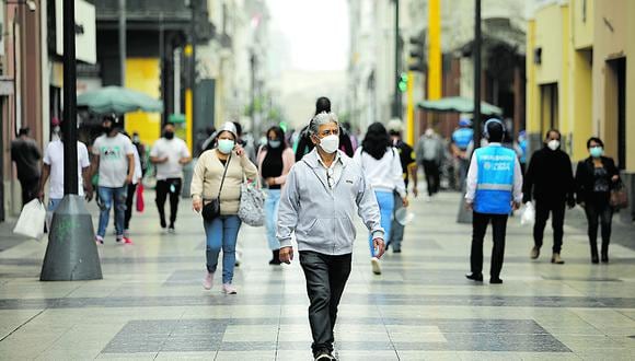 COVID-19: Gobierno anula uso obligatorio de mascarillas en espacios abiertos en Lima y Callao.  (Foto: GEC)