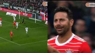 Los buenos tiempos: Claudio Pizarro se pone la camiseta de Bayern Múnich y anotó su primer gol | VIDEO