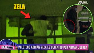 Adrián Zela intentó esconderse en la terraza de su vecina para evitar la intervención policial por hacer fiesta | VIDEO