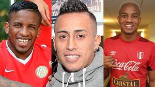 Jefferson Farfán, André Carrillo y Christian Cueva celebraron el triunfo de Perú