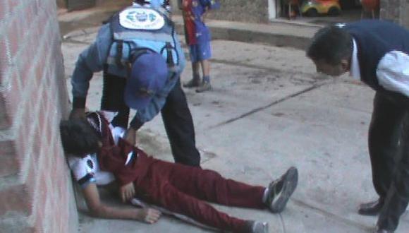 Huaraz: Escolares fueron encontrados ebrios y dormidos en la vía pública [VIDEO] 