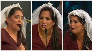 Yo Soy: Katia Palma se casó en vivo pero le aguaron la fiesta (VIDEO)