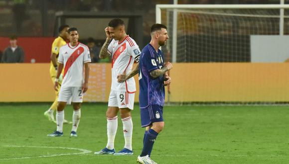 Perú pierde por 0-2 ante Argentina. (Foto: Javier Zapata)