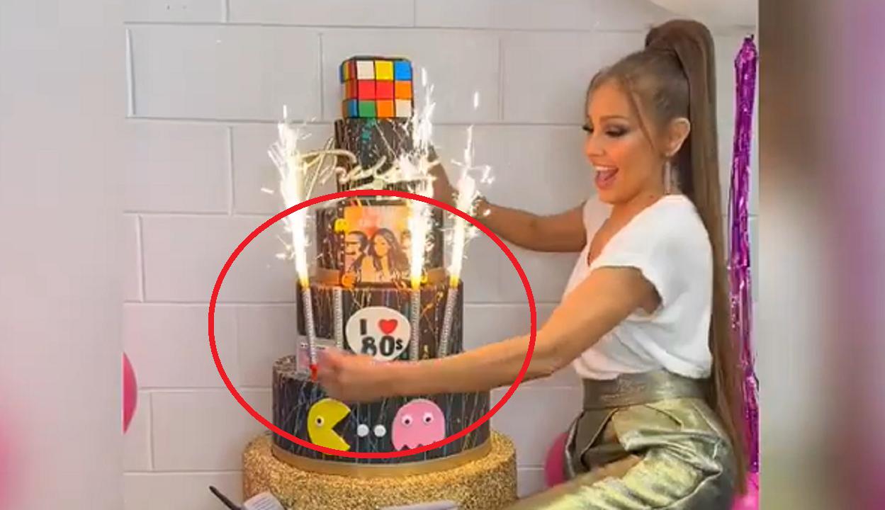 Thalía muestra cómo fue que sufrió una quemadura en el antebrazo (Foto: Instagram)