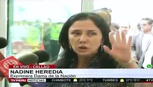 Nadine Heredia: le gritan "ratera" en el aeropuerto y ella reacciona así (VIDEO)