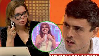 Novio de Melissa Loza se equivoca y llama 'Magaly Medina' a Milagros Leiva (VÍDEO)