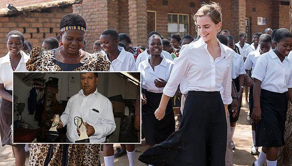 Emma Watson: Este es el zapatero trujillano que confeccionó sus sandalias [VIDEO]  