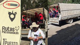 Alumnas ganan concurso para viaje a Machu Picchu, sin imaginar que las llevarían en camión (FOTOS)