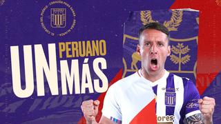 Apunta a la selección: Pablo Lavandeira ya es jugador peruano y Alianza Lima celebró