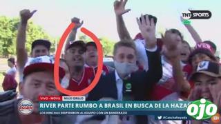 Roban a periodista mientras cubría el banderazo de River Plate | VIDEO