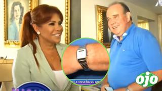 Magaly Medina critica marca del reloj de López Aliaga y él la chotea: “Eso es huachafería”