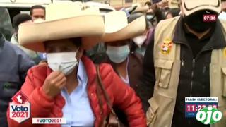 Cajamarca: Pedro Castillo recibe a sus padres para que participen en desayuno electoral 