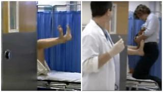 YouTube: Médico atrapa a bebé que salió volando cuando su madre dio a luz [VIDEO]