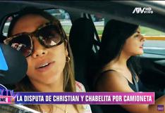 Isabel Acevedo y su reacción cuando le preguntan por qué no devuelve camioneta a su ex Christian Domínguez | VIDEO
