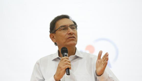 Martín Vizcarra en Huánuco: “Reconocemos las deficiencias iniciales en salud pero todavía no está como quisiéramos” (Foto: Presidencia)