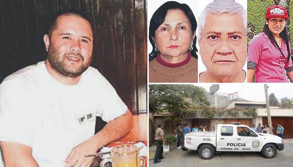 Capturan a sujeto que habría matado a esposos y trabajadora en La Molina