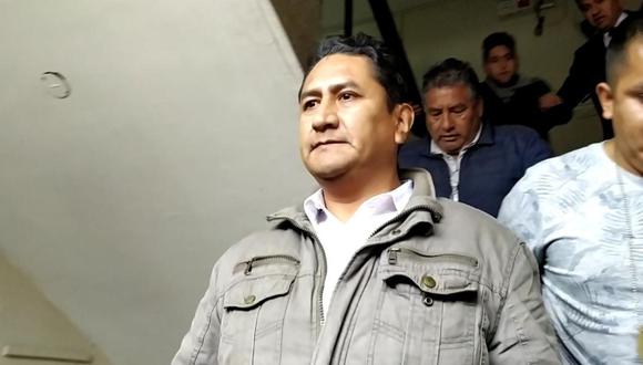 El juez del Sexto Juzgado de Investigación Preparatoria Nacional ordenó la prisión preventiva contra Vladimir Cerrón Rojas. Fuente: Andina