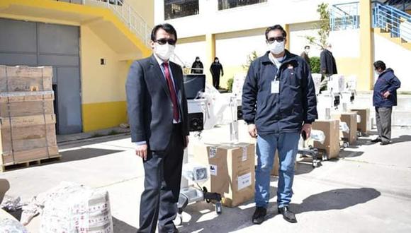 Puno: ventiladores son distribuidos a hospitales de referencia de la región (Foto: Diresa Puno).