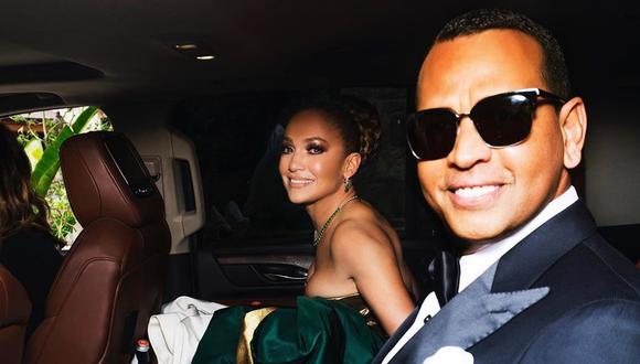 Jennifer Lopez pasó el Día de Acción de Gracias junto a su novio Alex Rodríguez. (Foto: @arod)