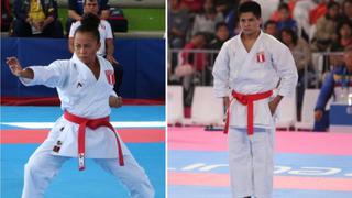 Peruanos Ingrid Aranda y Mariano Wong ganan medallas de bronce en kata