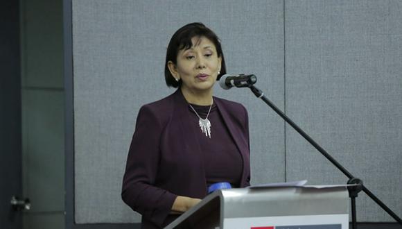 Ministra de la Mujer, Nancy Tolentino | Foto: MIMP
