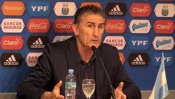Bauza se despide y dice que "Argentina se clasificará al Mundial"