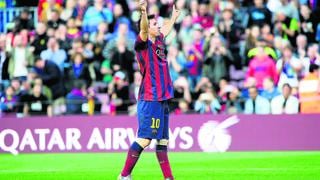 Lionel Messi: Me siento feliz en el Barcelona