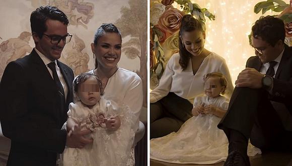 Andrea San Martín y su expareja festejaron a lo grande el bautizo de su hija│FOTOS Y VÍDEO