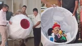 “El mejor cumpleaños”: la llegada de un pequeño a su fiesta al estilo Dragon Ball se vuelve viral