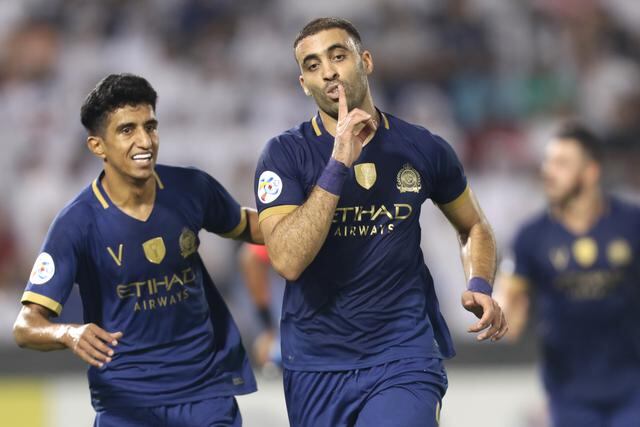 Abderrazak Hamdallah - 57 goles en 38 partidos / 57 goles con Al-Nassr (Foto: AFP)