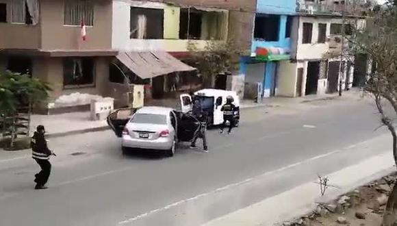 Implicado en el ataque a un policía fue capturado. (VIDEO PNP)