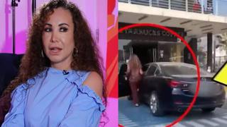 Janet Barboza hace mea culpa tras usar estacionamiento para discapacitados | VIDEO  