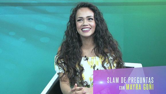 ¡Reveladora! Mayra Goñi hizo estas confesiones en el 'Slam de preguntas' [VIDEO]