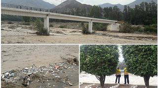 Lurín: vecinos están en zozobra ante posible desborde de río (FOTOS Y VIDEO)