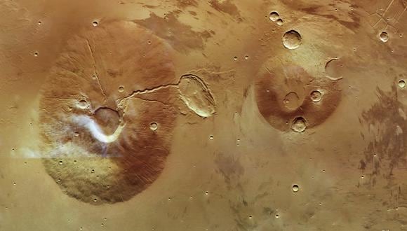 Descubren nuevos datos sobre la formación de la montañas en Marte 