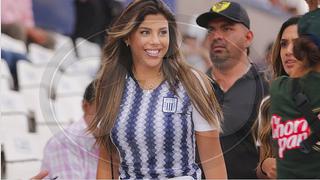 Alondra García Miró llegó al estadio Matute para alentar a Alianza Lima (FOTOS)