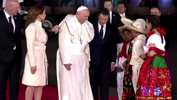 Papa Francisco llega por primera vez a México y es recibido con mariachis [FOTOS Y VIDEO]