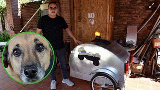 Argentino crea la primera motambulancia gratuita para ayudar a animales de la calle (VIDEO)