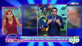Magaly Medina desmiente a Paco Bazán: “él dice que el video está editado, manipulado, eso es una mentira”