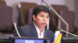 Pedro Castillo interviene en el debate general de la Asamblea General de las Naciones Unidas este miércoles