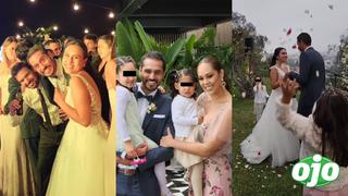 Karen Schwarz presenta a toda su familia en la boda de su hermano: “celebrando el amor”