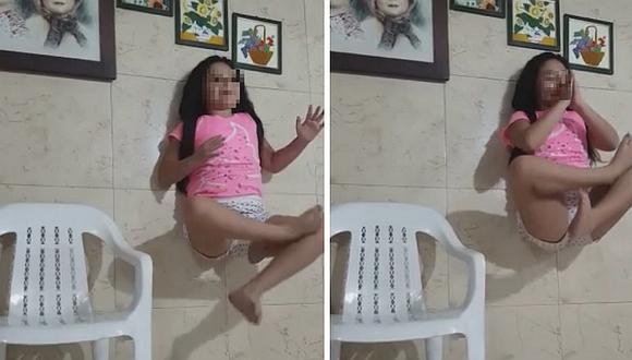 Niña se graba "levitando" pero su madre le arruina el truco (VIDEO)