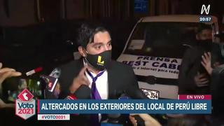 Periodista de Latina denuncia que fue agredido en exteriores de local de Perú Libre