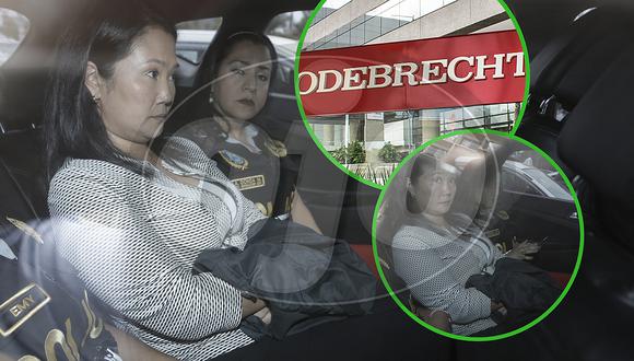 Keiko Fujimori va presa por aportes de Odebrecht a Fuerza Popular