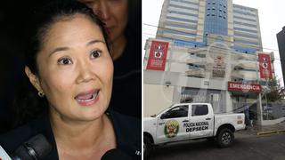Keiko Fujimori fue internada de emergencia en una clínica│FOTOS
