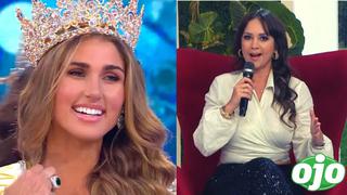 Marina Mora exige a Alessia Rovegno que se prepare: “representar al Perú no es un chiste”