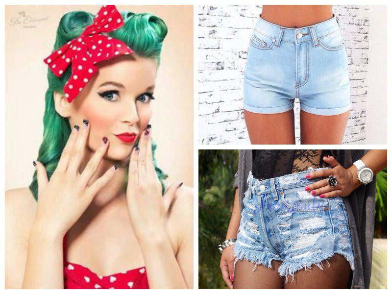 Los shorts pin up: una prenda muy característica para éste verano